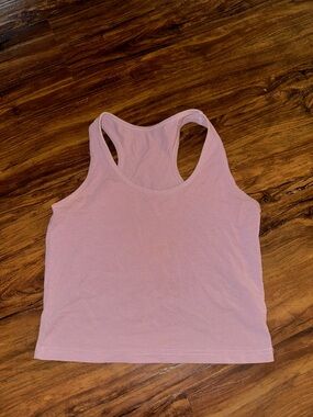 Women’s Pink Racerback Tank Top MEDIUM
